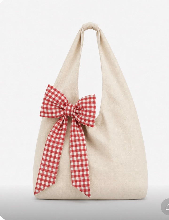 Hobo red bow bag